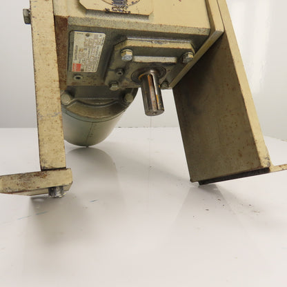Dayton 4Z010D 30:1 Ratio 1HP Vertical Gear Motor 230/460V 3PH 58RPM W/ Encoder