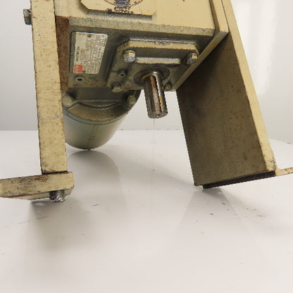 Dayton 4Z010D 30:1 Ratio 1HP Vertical Gear Motor 230/460V 3PH 58RPM W/ Encoder