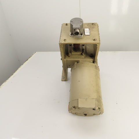 Dayton 4Z010D 30:1 Ratio 1HP Vertical Gear Motor 230/460V 3PH 58RPM W/ Encoder