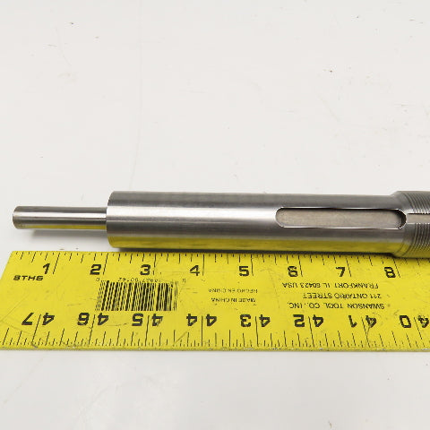 1-3/8" Pump Blower Fan Shaft 1"-8 Left Hand Thread 13-7/8" OAL See Info