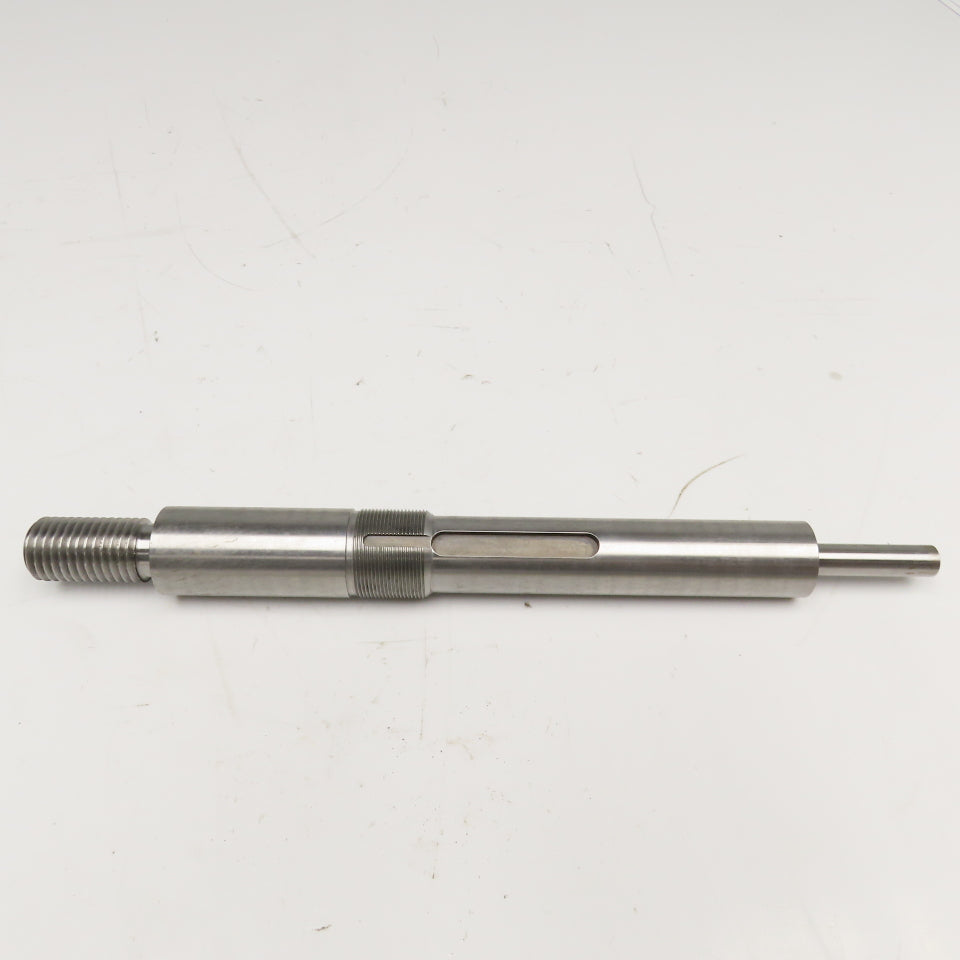 1-3/8" Pump Blower Fan Shaft 1"-8 Left Hand Thread 13-7/8" OAL See Info