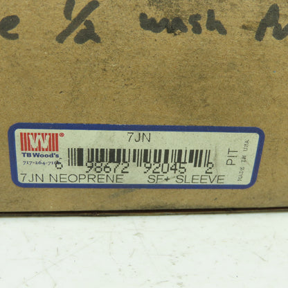 TB Woods 32ZP82 Sure-Flex Sleeve Coupling Insert 7JN Neoprene NEW