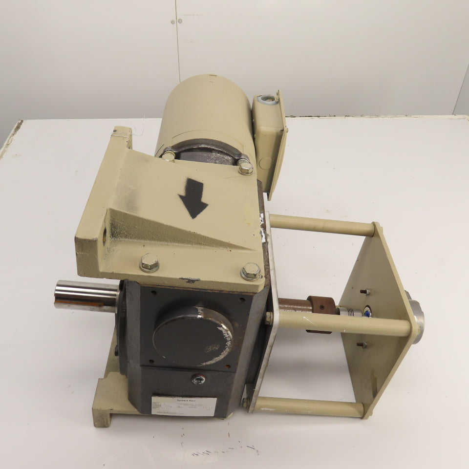 Dayton 4Z017 30:1 Ratio 1HP Vertical Gear Motor 230/460V 58RPM 845H-SJDZ25CMY2