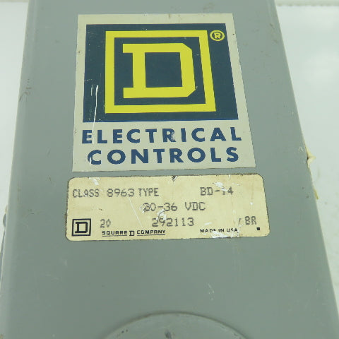 Square D BD-14 CLASS 8963 Electronic Controls 30-36VDC