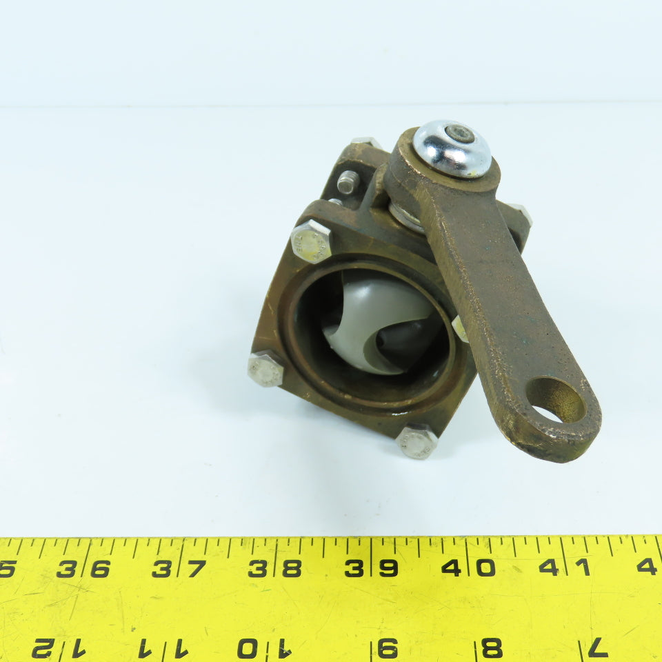 Elkhart Brass Unibody Apparatus Brass Ball Valve 1"