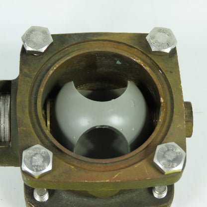Elkhart Brass Unibody Apparatus Brass Ball Valve 1"
