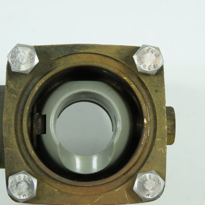Elkhart Brass Unibody Apparatus Brass Ball Valve 1"