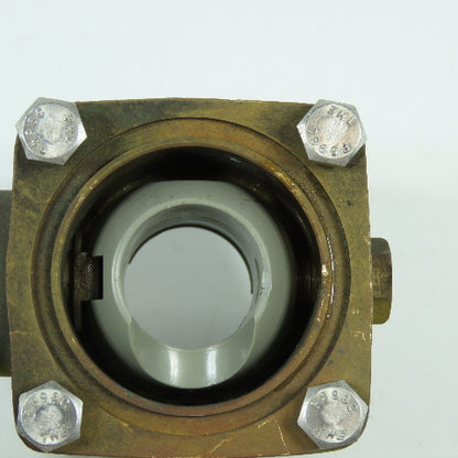 Elkhart Brass Unibody Apparatus Brass Ball Valve 1"
