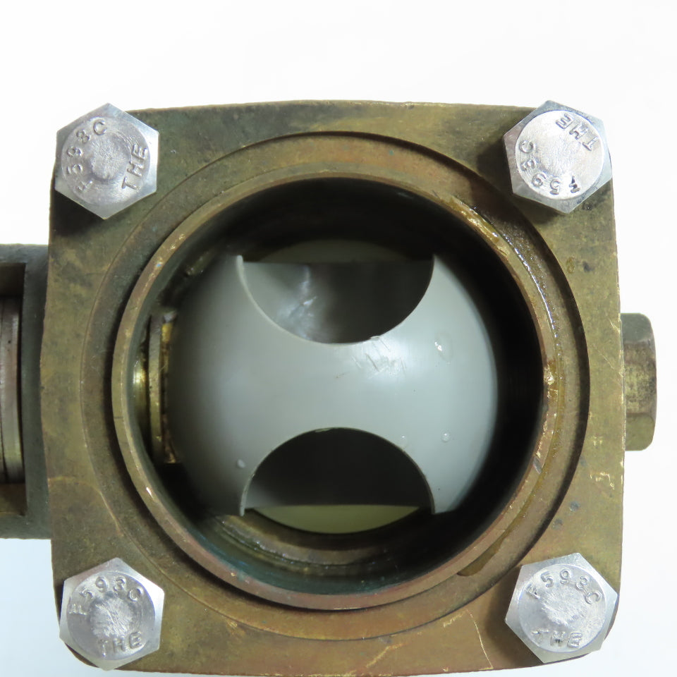 Elkhart Brass Unibody Apparatus Brass Ball Valve 1"