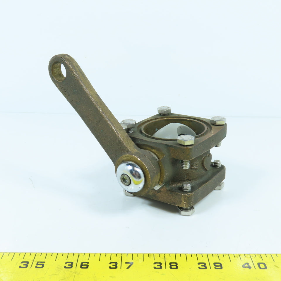Elkhart Brass Unibody Apparatus Brass Ball Valve 1"