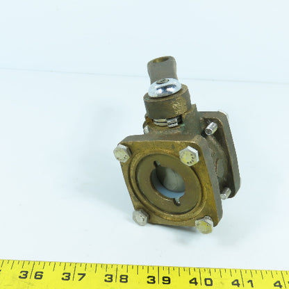 Elkhart Brass Unibody Apparatus Brass Ball Valve 1"