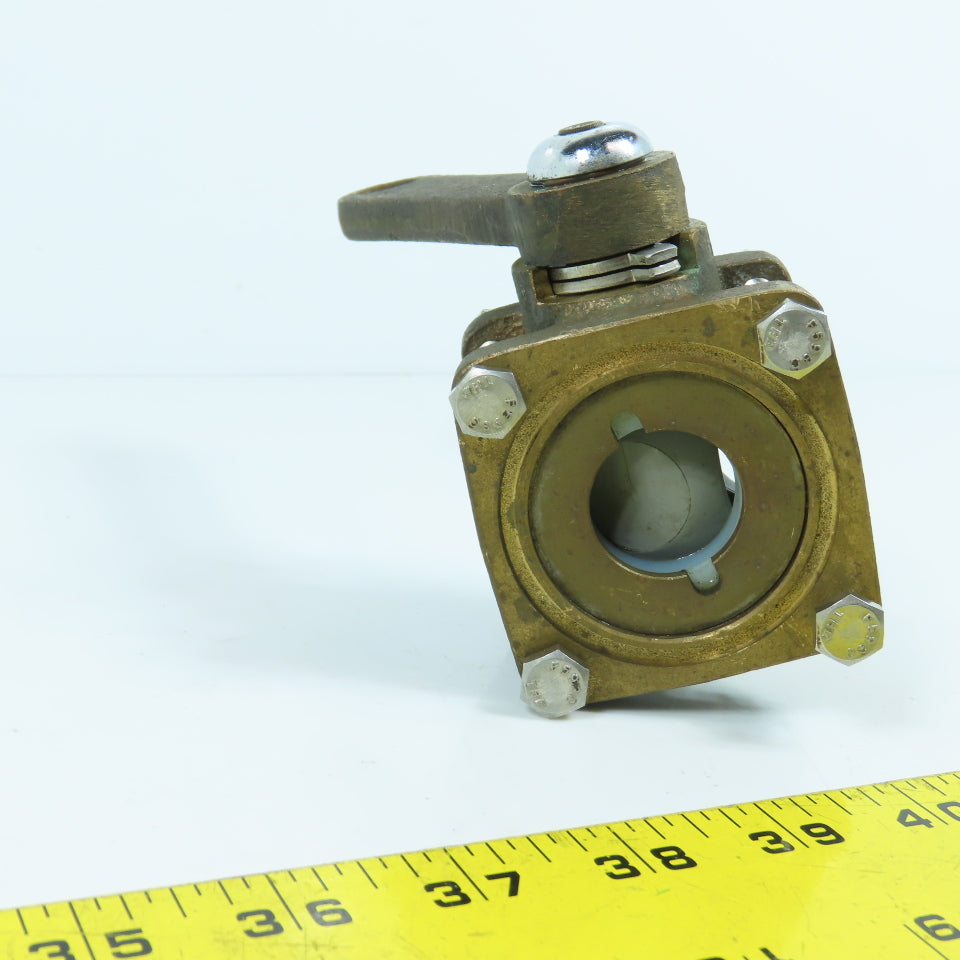 Elkhart Brass Unibody Apparatus Brass Ball Valve 1"