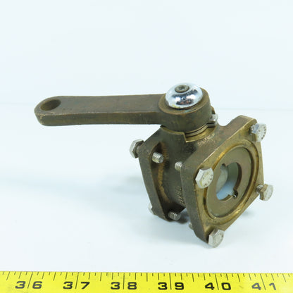 Elkhart Brass Unibody Apparatus Brass Ball Valve 1"