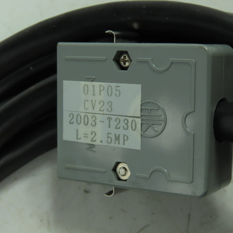Fanuc 2003-T230 01P05 CV23 Pendant Cable L=2.5M.P NEW