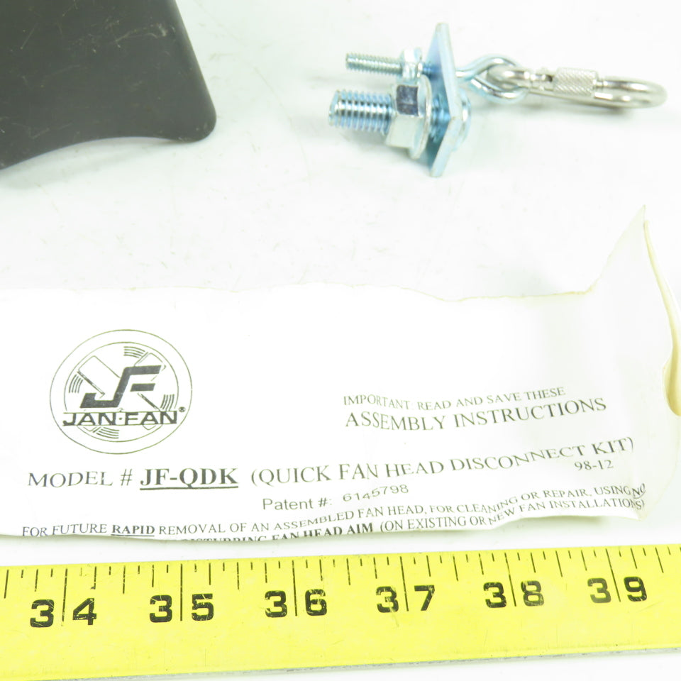 Jan-Fan JF-QDK Quick Fan Head Disconnect Kit