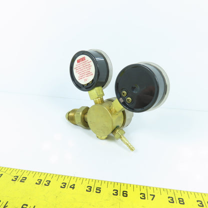 Smith H1960-580 Single Stage Gas Pressure Regulator W/ Gauges 3000PSIG Max In