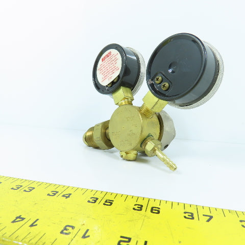 Smith H1960-580 Single Stage Gas Pressure Regulator W/ Gauges 3000PSIG Max In