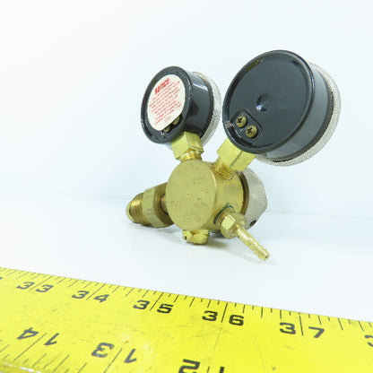 Smith H1960-580 Single Stage Gas Pressure Regulator W/ Gauges 3000PSIG Max In