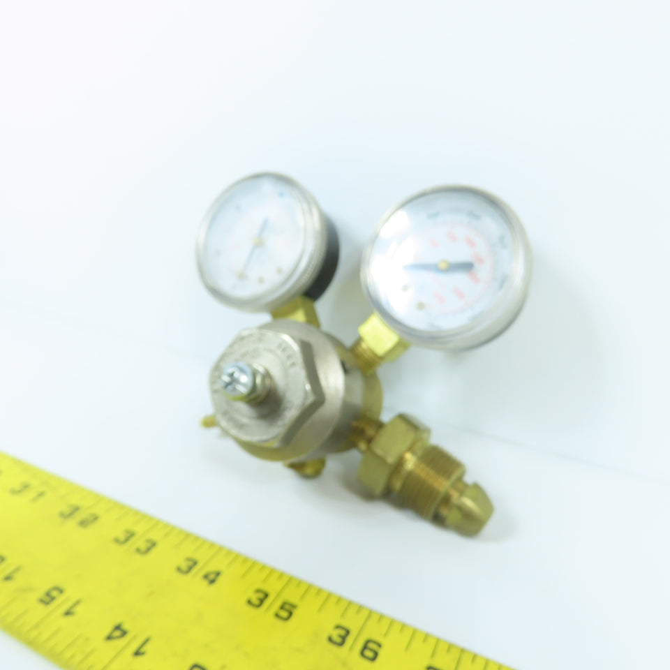 Smith H1960-580 Single Stage Gas Pressure Regulator W/ Gauges 3000PSIG Max In