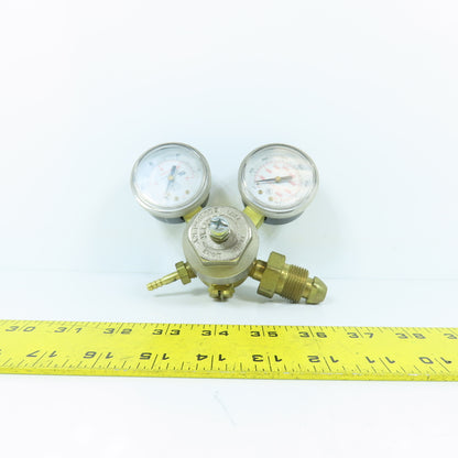 Smith H1960-580 Single Stage Gas Pressure Regulator W/ Gauges 3000PSIG Max In