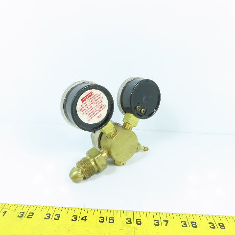 Smith H1960-580 Single Stage Gas Pressure Regulator W/ Gauges 3000PSIG Max In