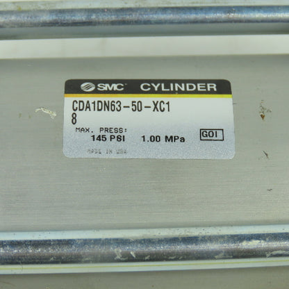 SMC CDA1DN63-50-XC1 Double Acting Pneumatic Cylinder 70mm Bore 50mm Stroke
