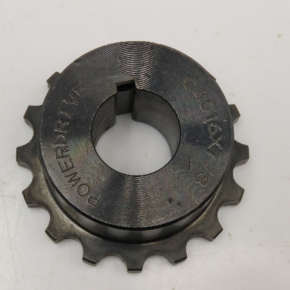 Power Drive C4016X7/8 7/8" Bore Chain Coupling Sprocket