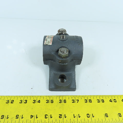 Link Belt 2-1228Z 2-Bolt 1-3/4" Pillow Block Bronze Sleeve Bearing Split Joint