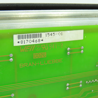 Well 0026 BRAN+LUEBBE 1545-01 Control Panel Board