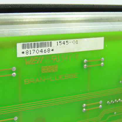 Well 0026 BRAN+LUEBBE 1545-01 Control Panel Board