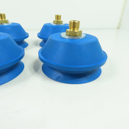 VS2-75-P4 Polyurethane Vacuum Cup W/ Adapter Lot Of 4