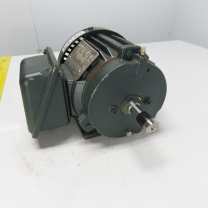 Toshiba B0024FLF3BHHJ01 2HP Induction Motor 3Ph 460V 145T Frame 1735RPM