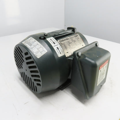 Toshiba B0024FLF3BHHJ01 2HP Induction Motor 3Ph 460V 145T Frame 1735RPM