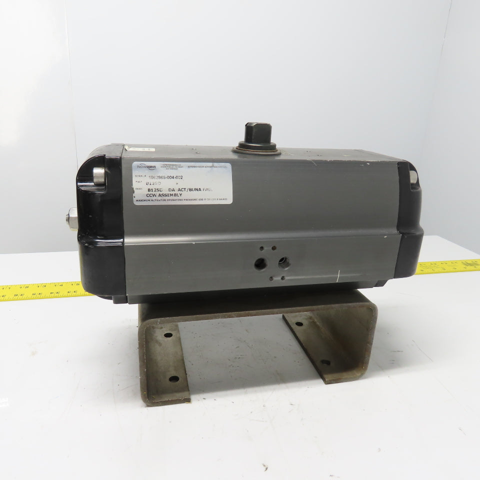Flowserve B125D AutoMax Pneumatic Valve Actuator 150PSIG Max