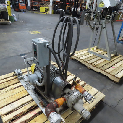Worthington 5GAUM 3Hp 460V 3Ph Hydraulic Gear Pump On Lift