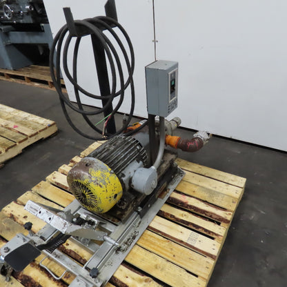Worthington 5GAUM 3Hp 460V 3Ph Hydraulic Gear Pump On Lift