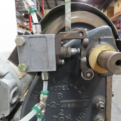 Alva Allen B-2 2 Ton Mechanical Punch Press Wire Cutter Modification Air-Feed A2