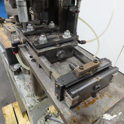 Alva Allen B-2 2 Ton Mechanical Punch Press Wire Cutter Modification Air-Feed A2