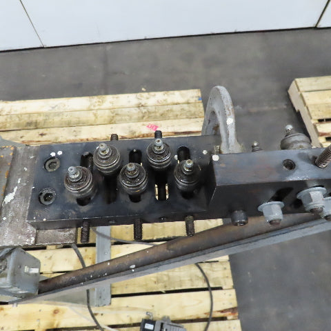 Alva Allen B-2 2 Ton Mechanical Punch Press Wire Cutter Modification Air-Feed A2