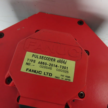 Fnauc A06B-0267-B605 4.3KW AC Servo Motor 179V 3Ph 2000RPM