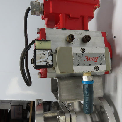 FlowTek 92-0930-113A0-532 Style Pneumatic 1-1/2" Stainless Valve Actuator 140PSI