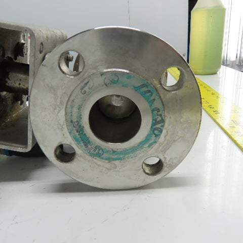 FlowTek 92-0930-113A0-532 Style Pneumatic 1-1/2" Stainless Valve Actuator 140PSI