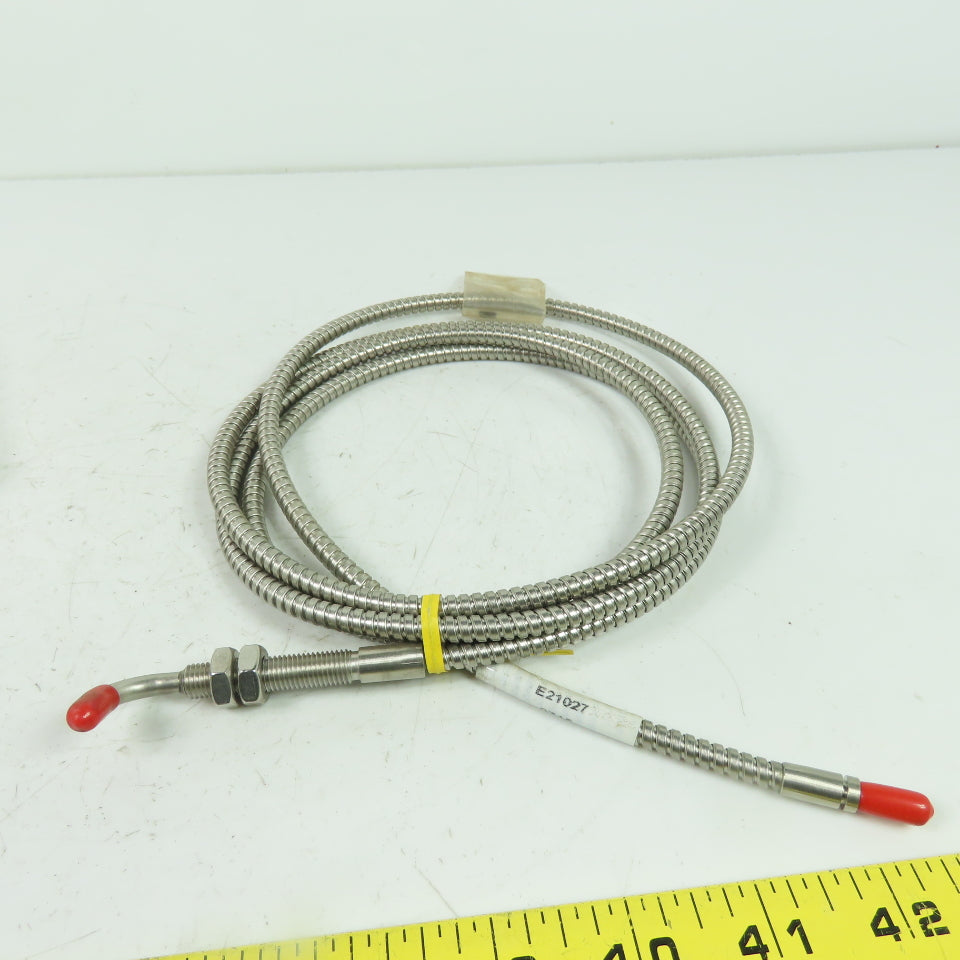 IFM Effector E21027 Thru-Beam Fiber Optic Cable Sensor
