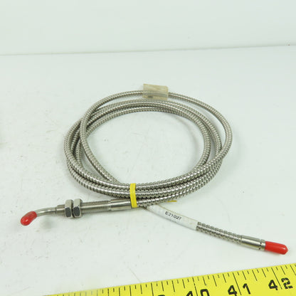 IFM Effector E21027 Thru-Beam Fiber Optic Cable Sensor