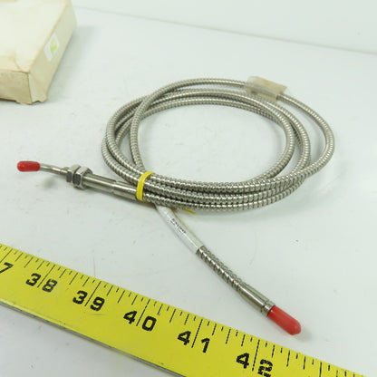 IFM Effector E21027 Thru-Beam Fiber Optic Cable Sensor