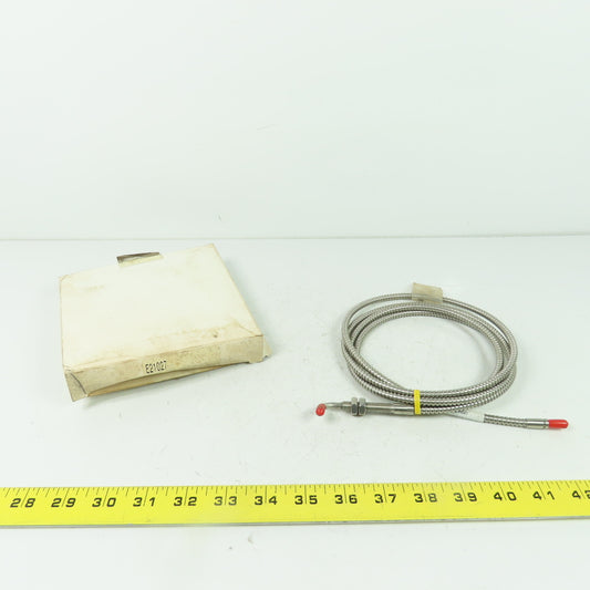IFM Effector E21027 Thru-Beam Fiber Optic Cable Sensor