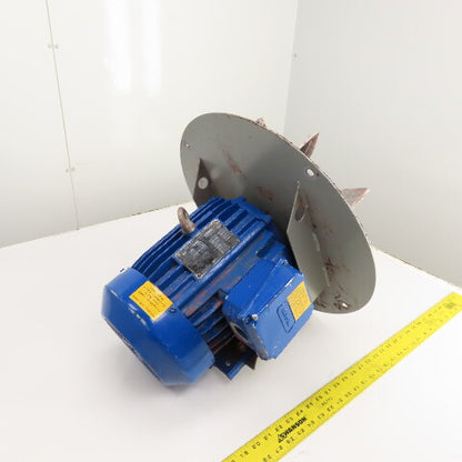 Elektrim Esg 5HP 14-1/2" Direct Drive Cast Aluminum Pressure Blower 230/460V