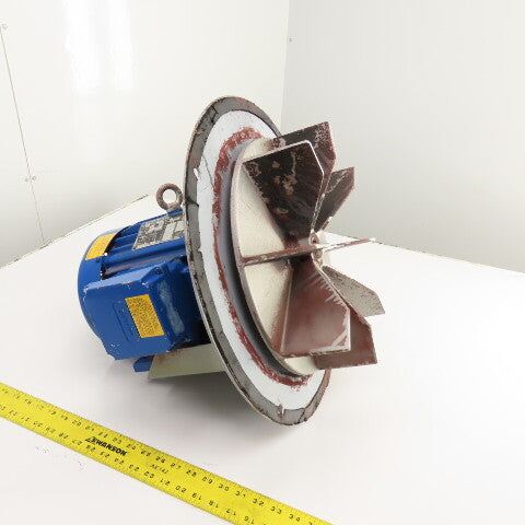 Elektrim Esg 5HP 14-1/2" Direct Drive Cast Aluminum Pressure Blower 230/460V