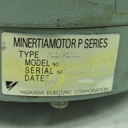 Yaskawa P16H-DB11 Minertiamotor DC Servo Motor
