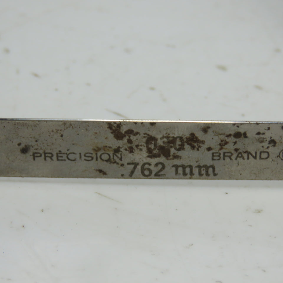 Precision Brand 19735 .762mm .030 Steel Feeder Guage